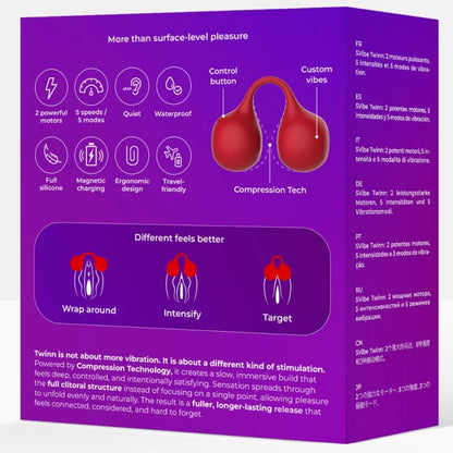Naprstni vibrator Snail Vibe Twinn