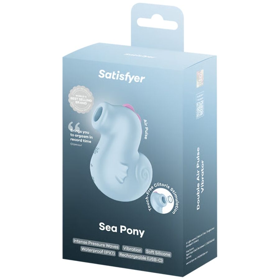 Vibrator in air pulse stimulator Satisfyer Sea Pony