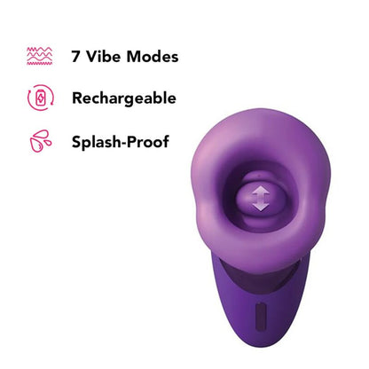 FANTASY FOR HER - PLEASURE SUCKER VIBRATOR PURPLE