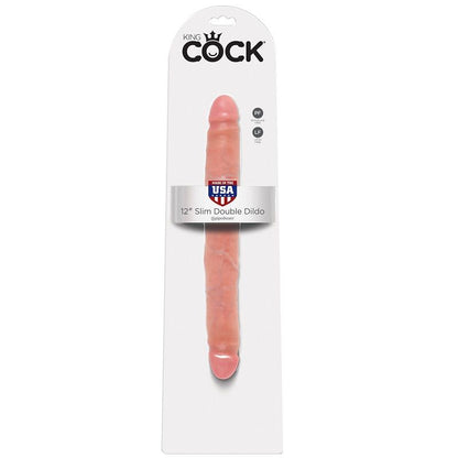 KING COCK - TANEK DVOJNI DILDO 30 CM