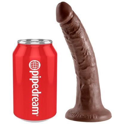 KING COCK - 7 DILDO ČOKOLADA 17,8 CM