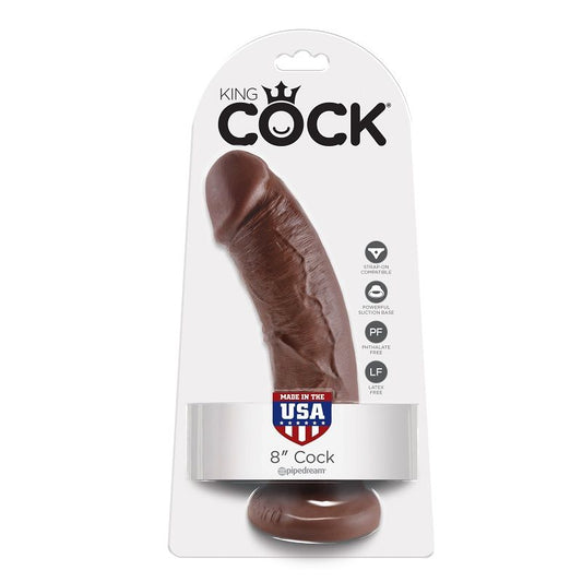 KING COCK - 8 DILDO RJAV 20,3 CM