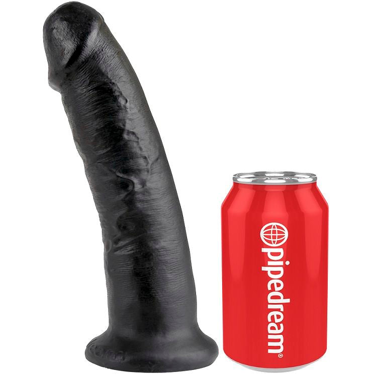 KING COCK - 9 DILDO ČRN 22,9 CM