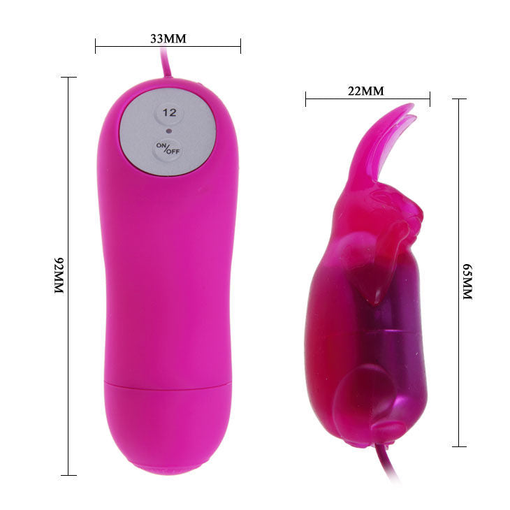 BAILE - VIBRATOR CUTE SECRET BUNNY 12 HITROSTI
