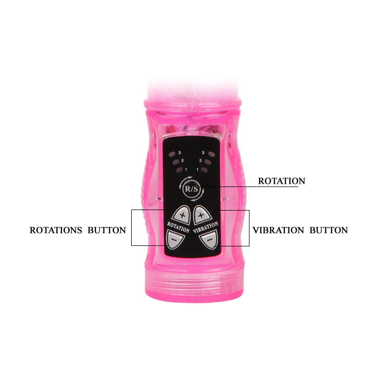 BAILE - ROZA ZAJEC MINI ROTATORNI SUPERSTIMULATOR