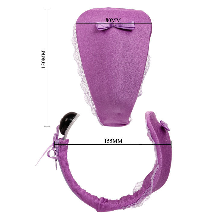 BAILE - TANGICE Z VIBRATORJEM Z DALJINSKIM UPRAVLJALNIKOM LILA