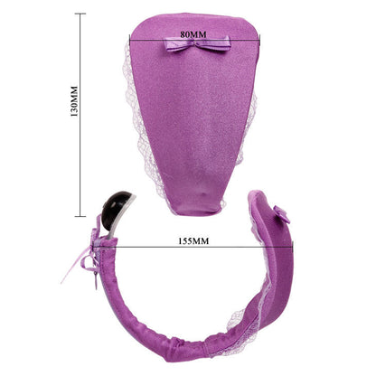 BAILE - TANGICE Z VIBRATORJEM Z DALJINSKIM UPRAVLJALNIKOM LILA