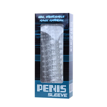 BAILE - NOŽNICA ZA PENIS Z ROŽNATIMI STIMULATIVNIMI TOČKAMI 14 CM