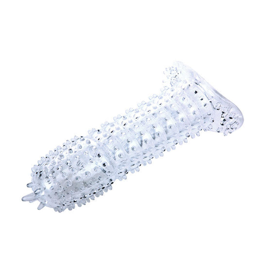 BAILE - NOŽNICA ZA PENIS S PROZORNIMI STIMULATIVNIMI TOČKAMI 14 CM