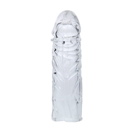 BAILE - LILA PREVLEKA ZA PENIS IZ PRILAGODLJIVEGA SILIKONA 13 CM