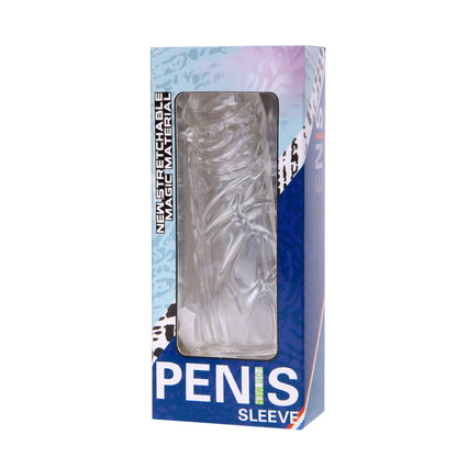 BAILE - ROZA STIMULATIVNA SILIKONSKA PREVLEKA ZA PENIS 13 CM