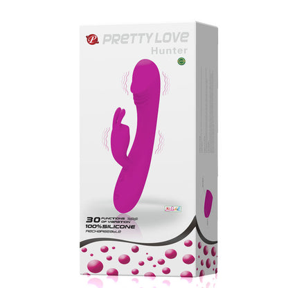 PRETTY LOVE - PAMETNI VIBRATOR Z ZAJCEM 30 LOVSKIH NAČINOV
