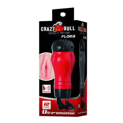 CRAZY BULL - FLORA VAGINA S PODLAGO ZA GLASOVNI MASTURBATOR