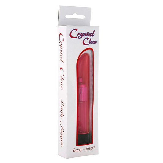 SEVEN CREATIONS - KRISTALNO ČISTI VIBRATOR LADY PINK