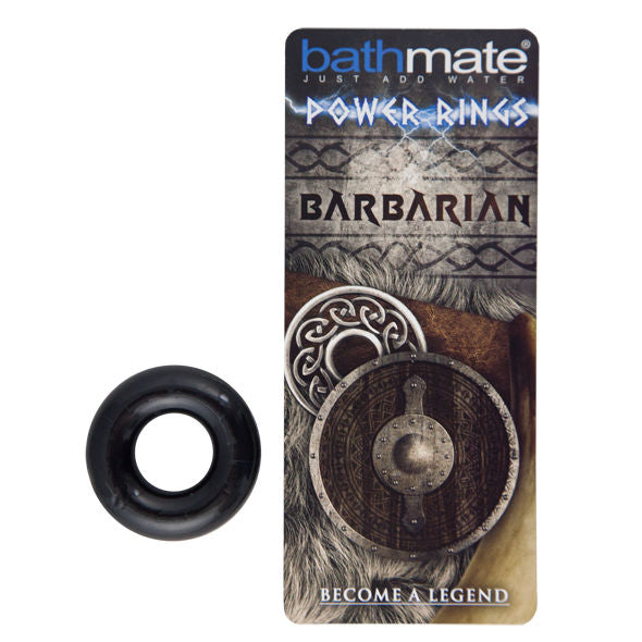 BATMATE - BARBARSKI ČRNI OBROČ ZA PENIS