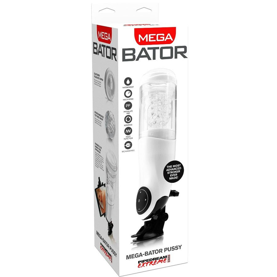EXTREME TOYZ - PDX MEGA BATOR USB MOŠKI MASTURBATOR VAGINA BELA