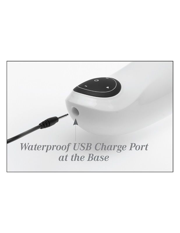 EXTREME TOYZ - PDX MEGA BATOR USB MOŠKI MASTURBATOR ANO BLACK