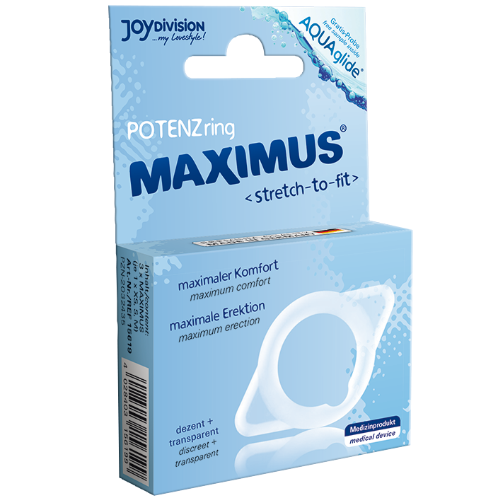 JOYDIVISION - MAXIMUS RING PACK XS + S + M VELIKOST