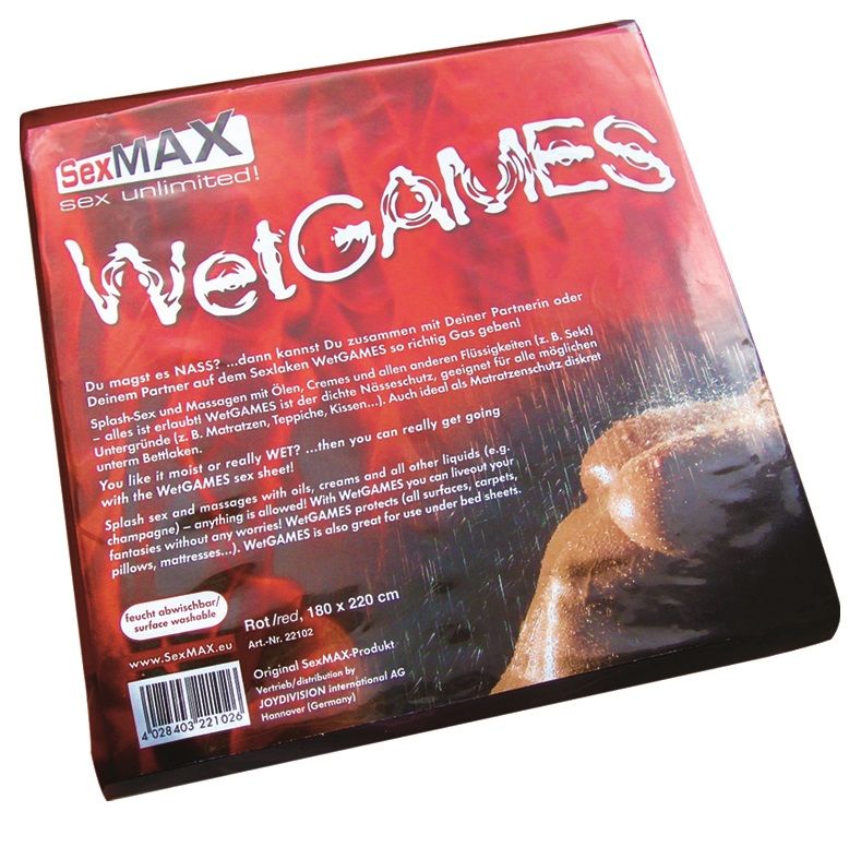 Nepremočljiva rjuha Joydivision SexMax - WetGames, bela