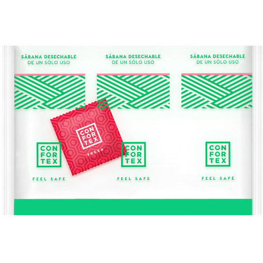 Higienska rjuha Confortex Disposable + Strawberry Condom