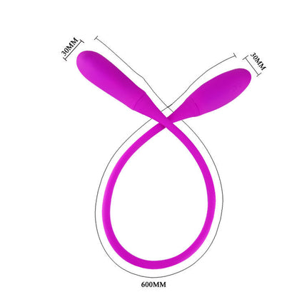 LEPA LJUBEZEN - PAMETNI VIBRACIJSKI VIBRATOR 7 V + 3 ŽGEČKLJIVI