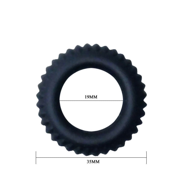 BAILE - TITANSKI PETELINČEK ČRN 1,9 CM