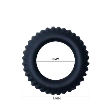 BAILE - TITANSKI PETELINČEK ČRN 1,9 CM