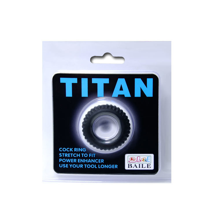 BAILE - TITANSKI PETELINČEK ČRN 1,9 CM