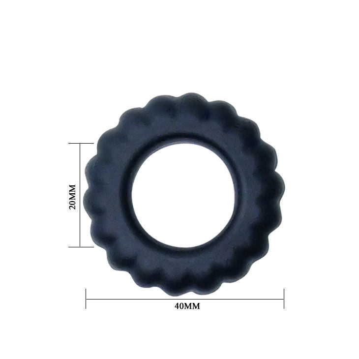 BAILE - TITANSKI PETELINČEK ČRN 2 CM
