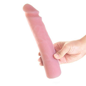 BAILE - REALISTIČEN SILIKONSKI DILDO NA DOTIK KOŽE 23 CM