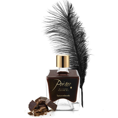 Jedilna barva za telo Bijoux - Poeme Black Chocolate, 50 g