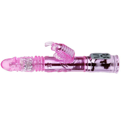 BAILE - AKUMULATORSKI VIBRATOR Z VRTENJEM IN UTRIPAJOČIM STIMULATORJEM MASLENE MIŠICE