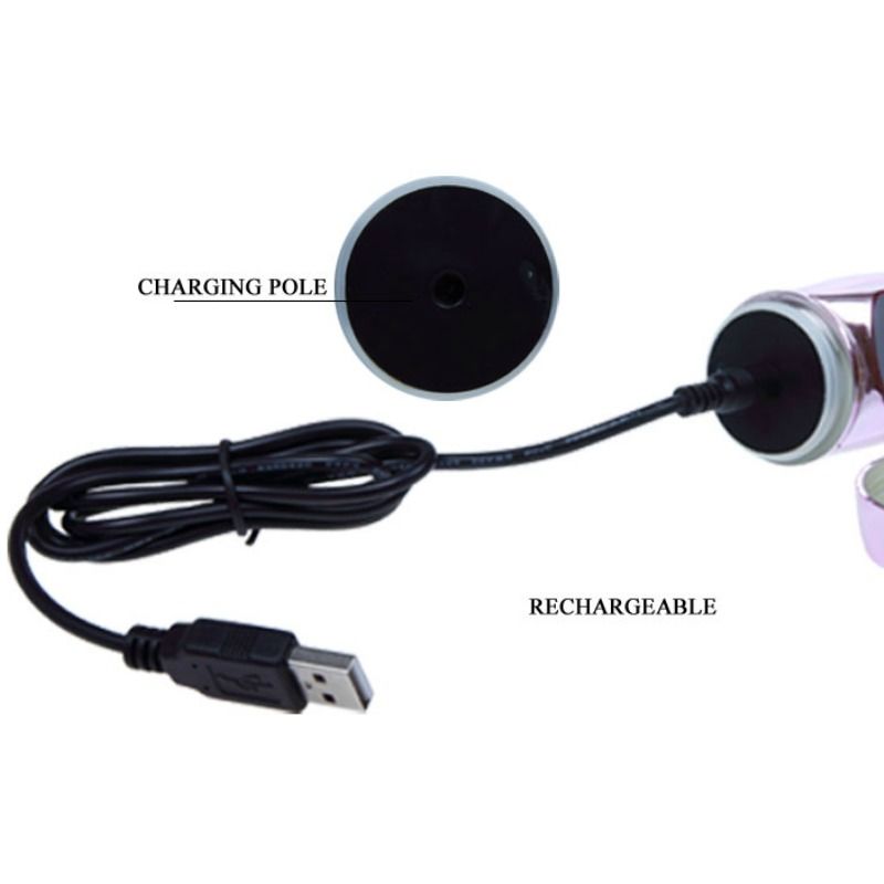 BAILE - AKUMULATORSKI VIBRATOR Z VRTENJEM IN UTRIPAJOČIM STIMULATORJEM MASLENE MIŠICE