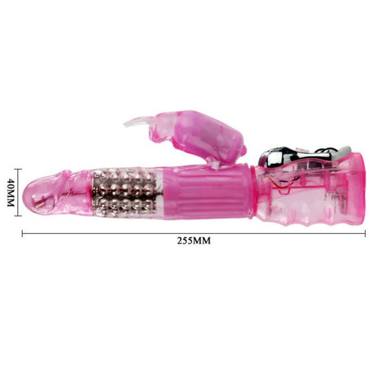 BAILE - VIBRATOR Z VRTENJEM IN RABBITOM Z VEČ HITROSTMI IN VEČ VRTENJI