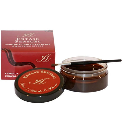 Jedilna barva za telo Extase Sensual - Chocolate, 50 ml