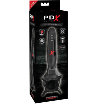 PDX ELITE - Vibracijski stimulator s stimulacijskimi valovi Roto-Sucker