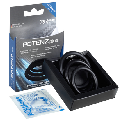 JOYDIVISION POTENZDUO - PLUS 3 ČRNI OBROČI - S, M, L