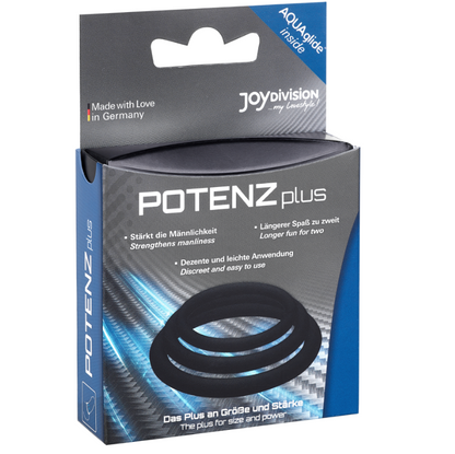JOYDIVISION POTENZDUO - PLUS 3 ČRNI OBROČI - S, M, L