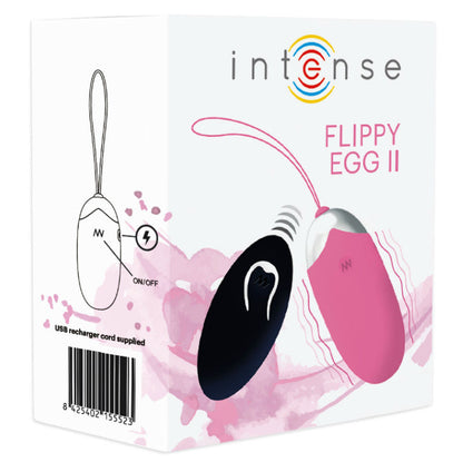 INTENSE - VIBRACIJSKO JAJCE FLIPPY II Z DALJINSKIM UPRAVLJALNIKOM ROZA