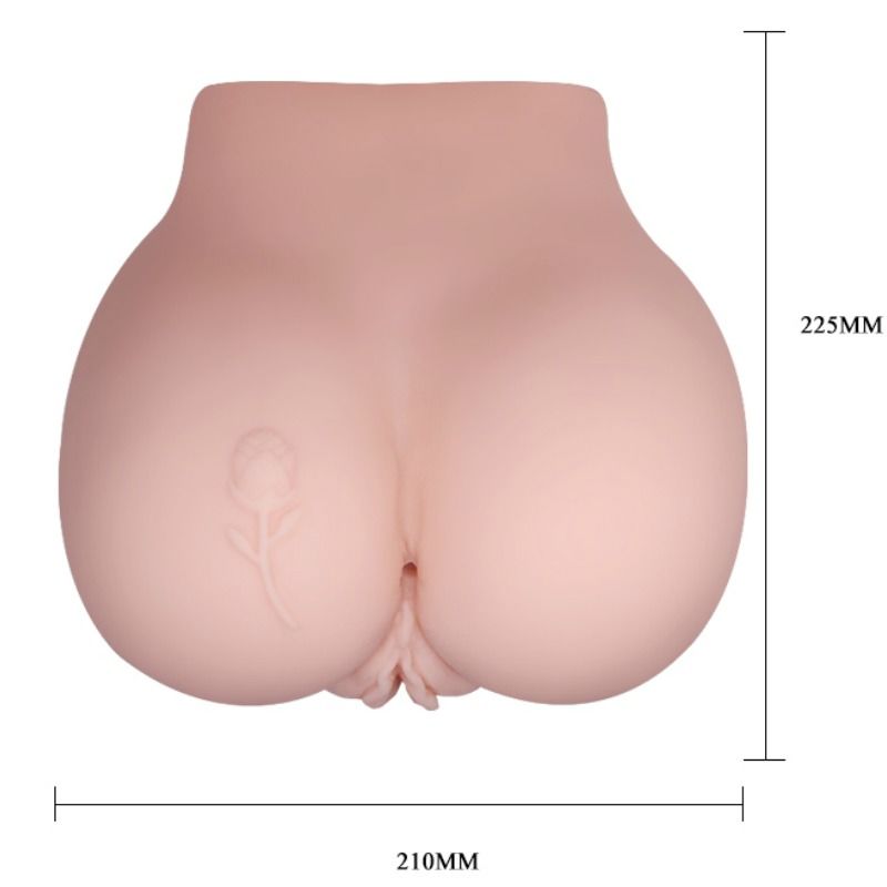 NORI BIK - VAGINA IN ANUS Z REALISTIČNO TETOVAŽO Z VIBRACIJO