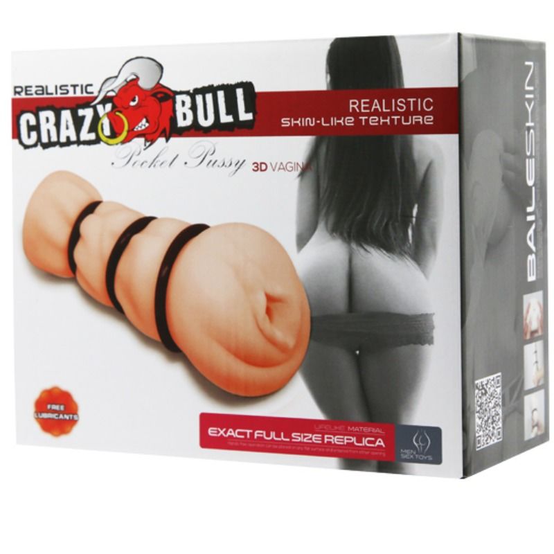 CRAZY BULL - MASTURBATOR VAGINE Z OBROČKI