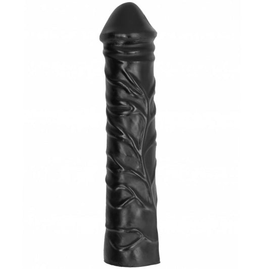 Analni dildo All Black - Giant Soft Dildo, 32 cm