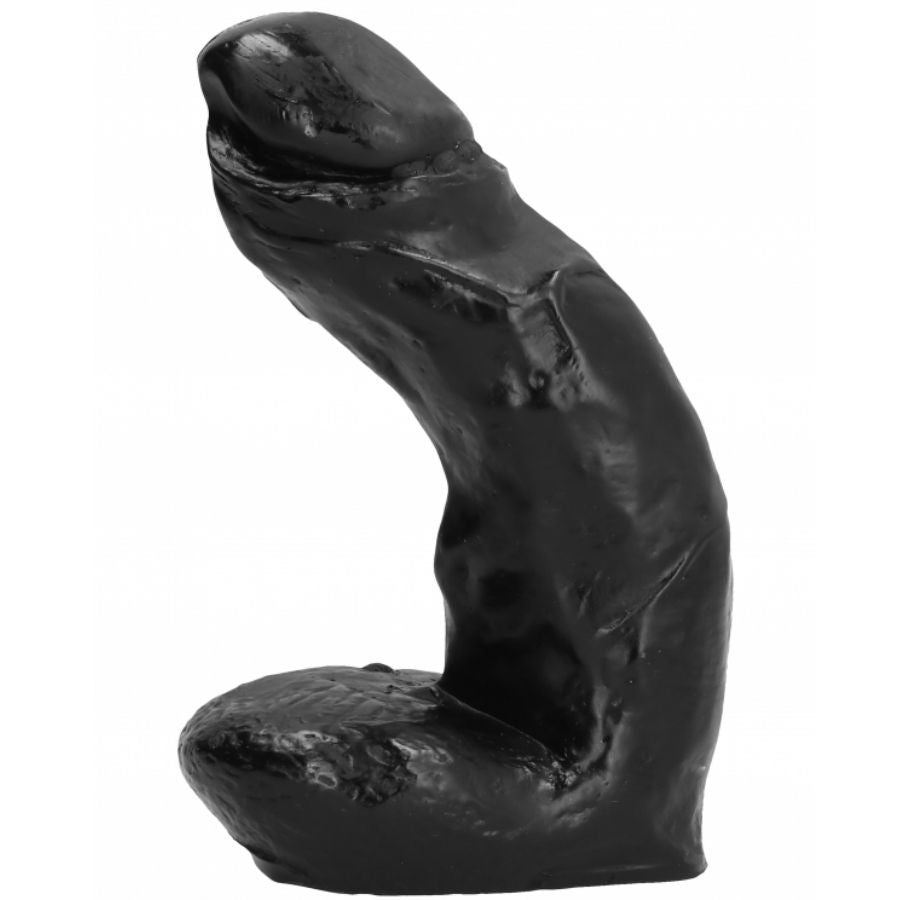 Analni dildo All Black - Dildo Realistic, 15 cm