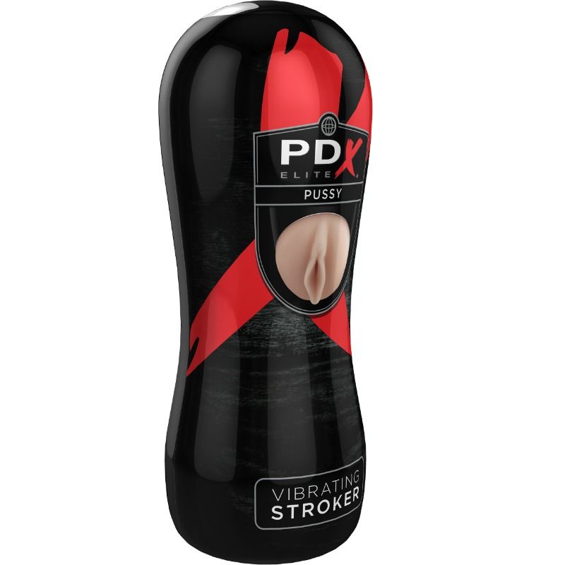 PDX ELITE - VIBRACIJSKI PUSSY STROKER
