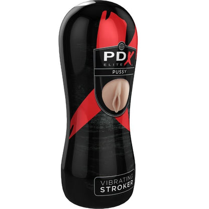 PDX ELITE - VIBRACIJSKI PUSSY STROKER