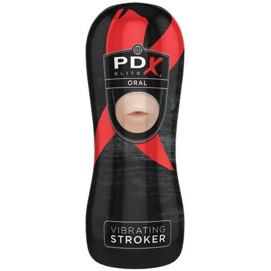 PDX ELITE - VIBRACIJSKI ORALNI STROKER