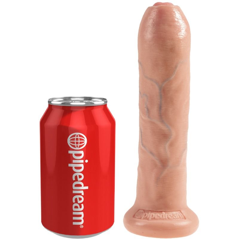 KING COCK - REALISTIČNI DILDO NERAZREZANO MESO 21 CM