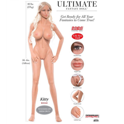 EXTREME TOYZ - PIPEDREAM EXTREME ULTIMATE FANTASY LUTKE KITTY 168 CM