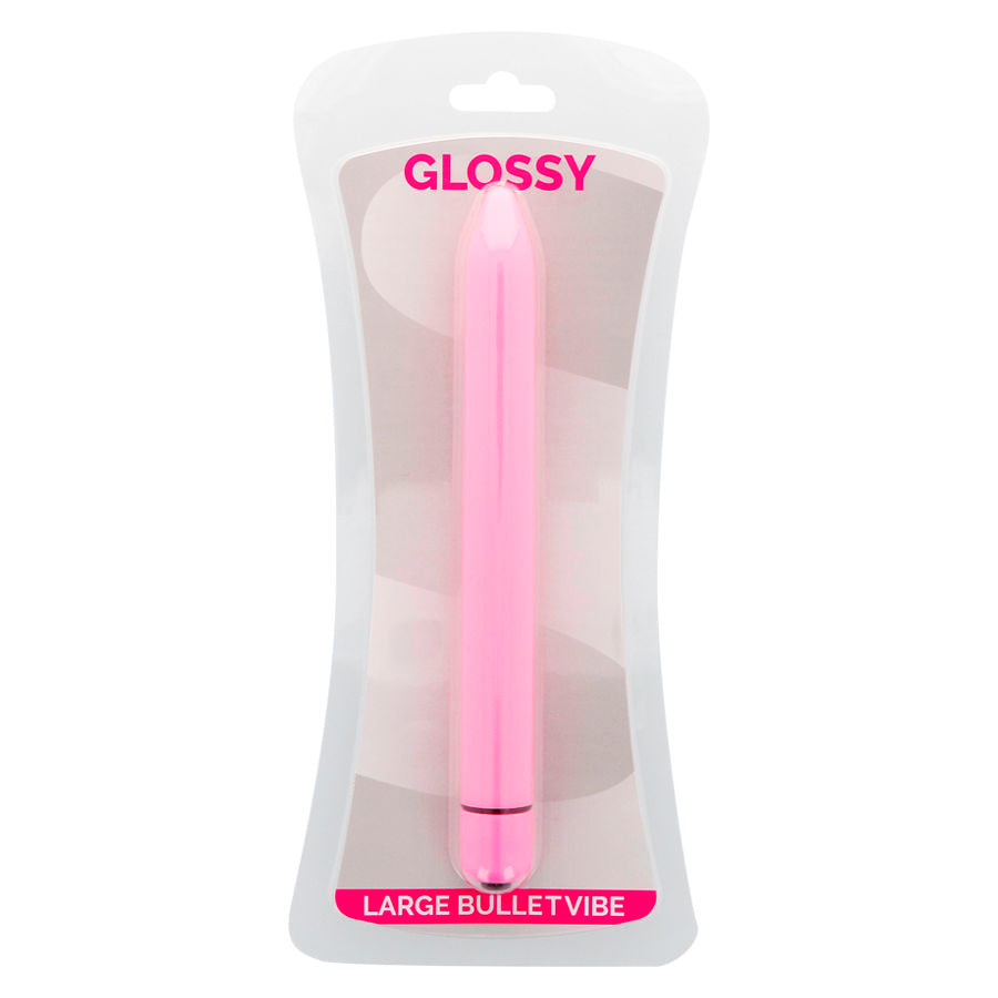 Bullet vibrator Glossy - Large Bullet Vibe, svetlo roza