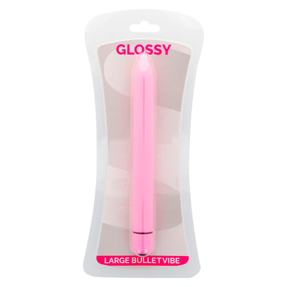 Bullet vibrator Glossy - Large Bullet Vibe, svetlo roza